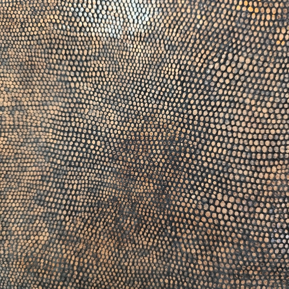 Leatherock Brown Beaded Fringe Clutch - Picture 4 of 9